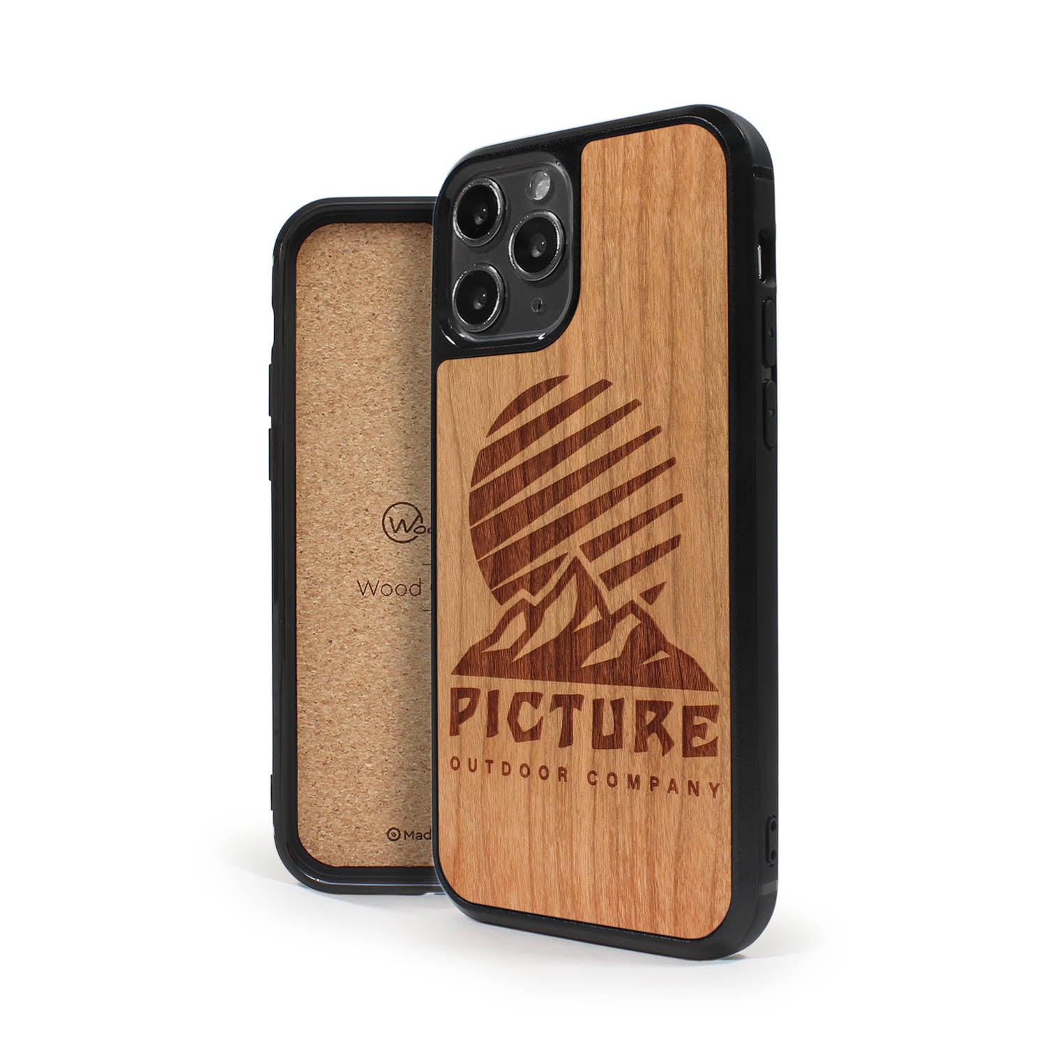 Coque iPhone en bois PICTURE NOUTIMA