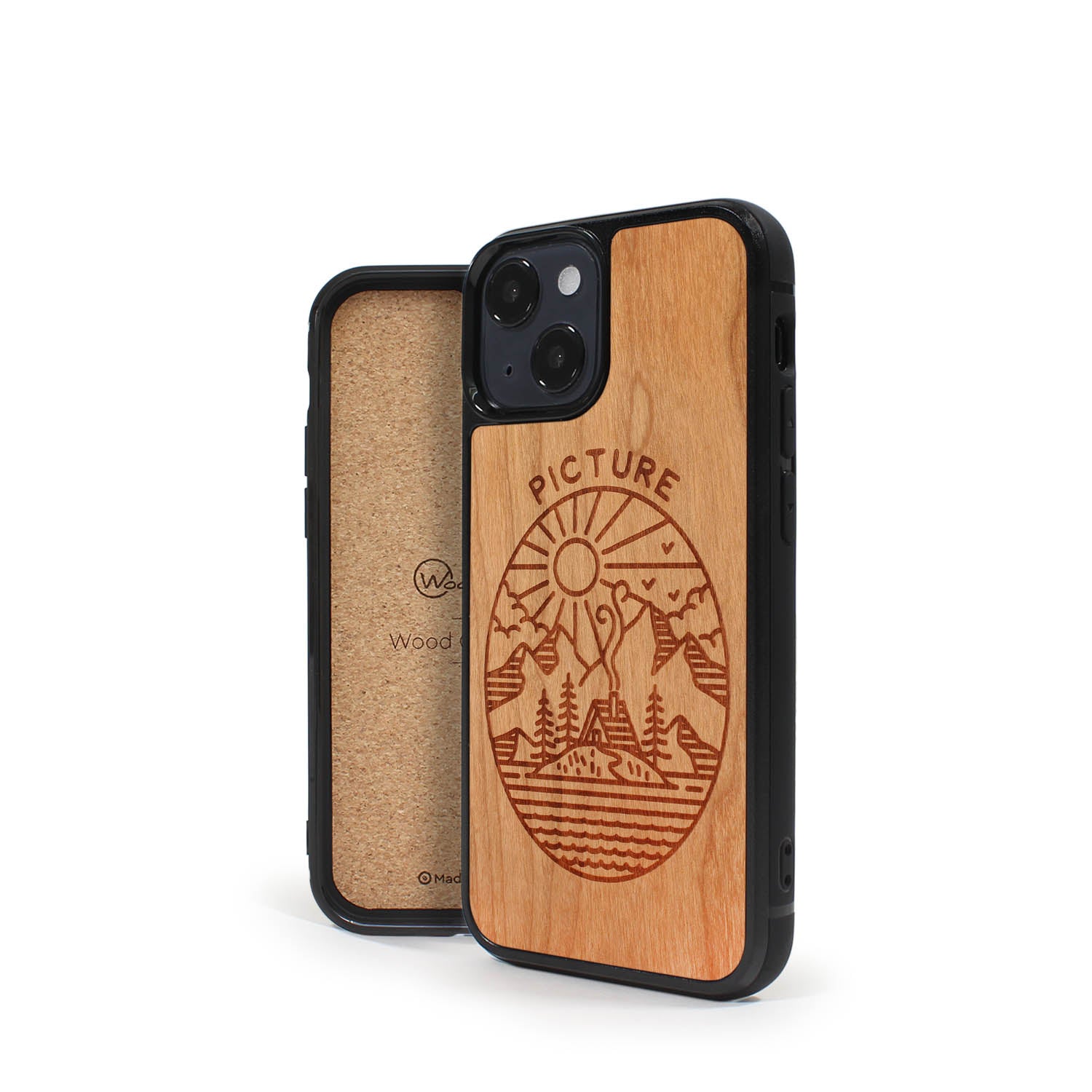 Coque iPhone en bois PICTURE DAYDREAM