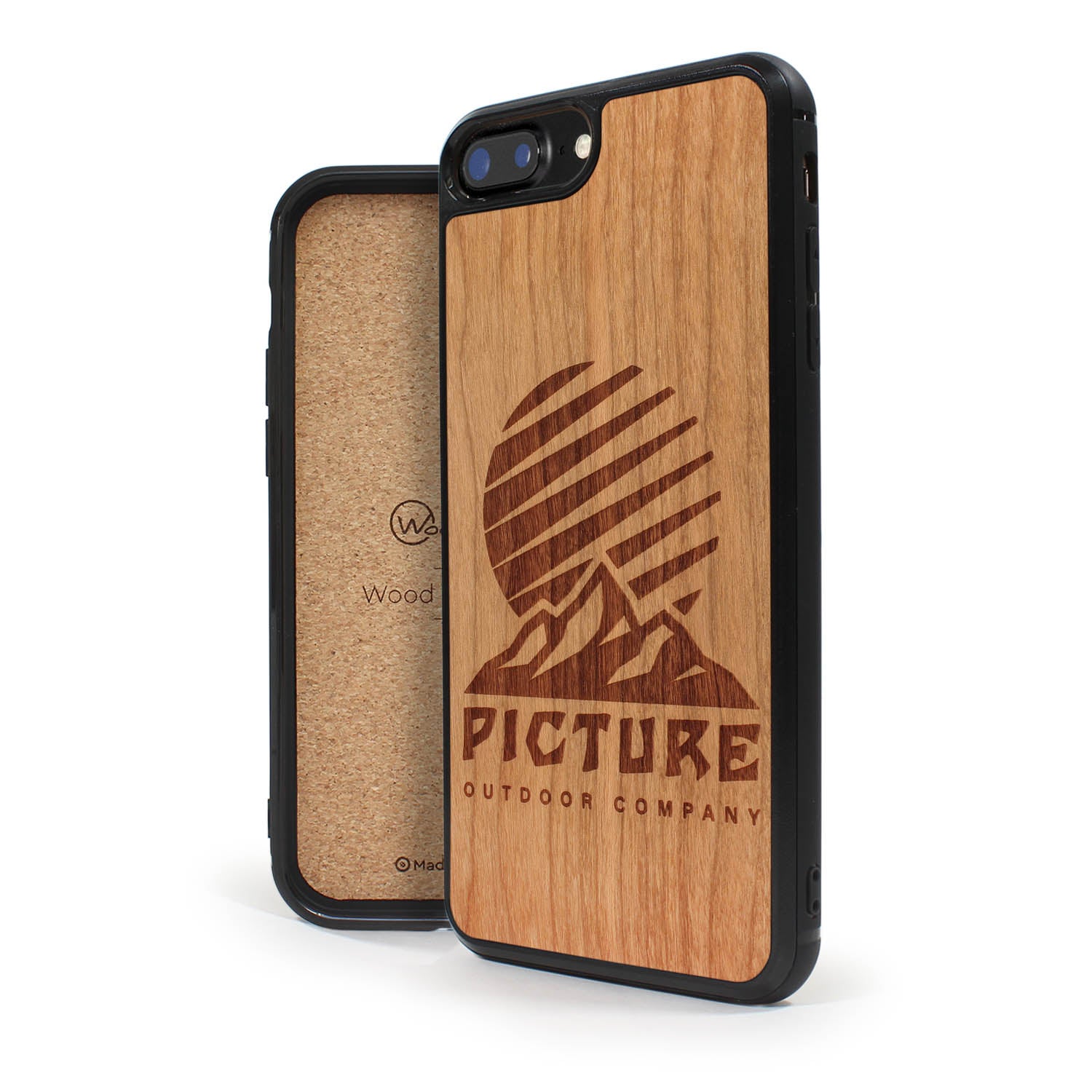 Coque iPhone en bois PICTURE NOUTIMA
