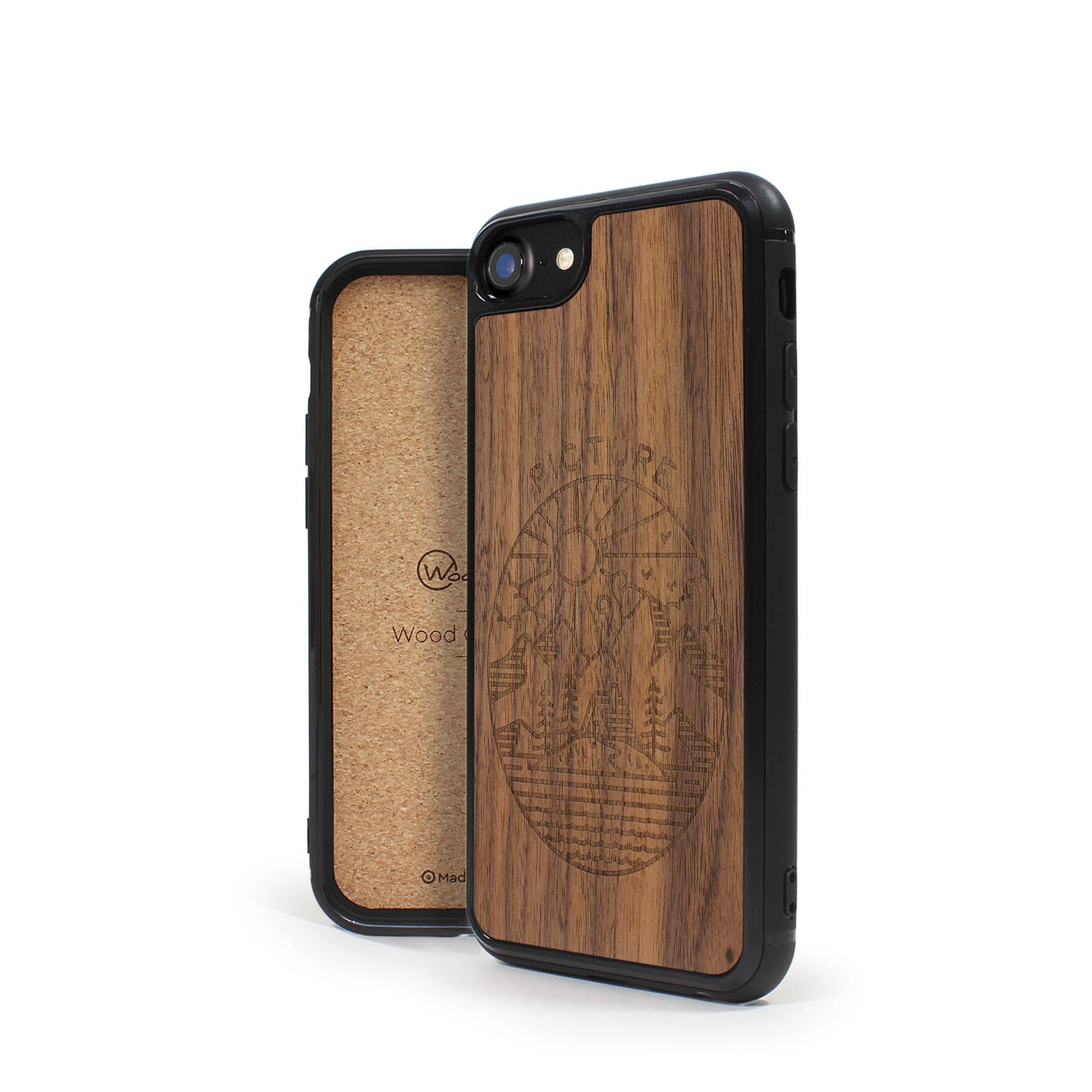 Coque iPhone en bois PICTURE DAYDREAM