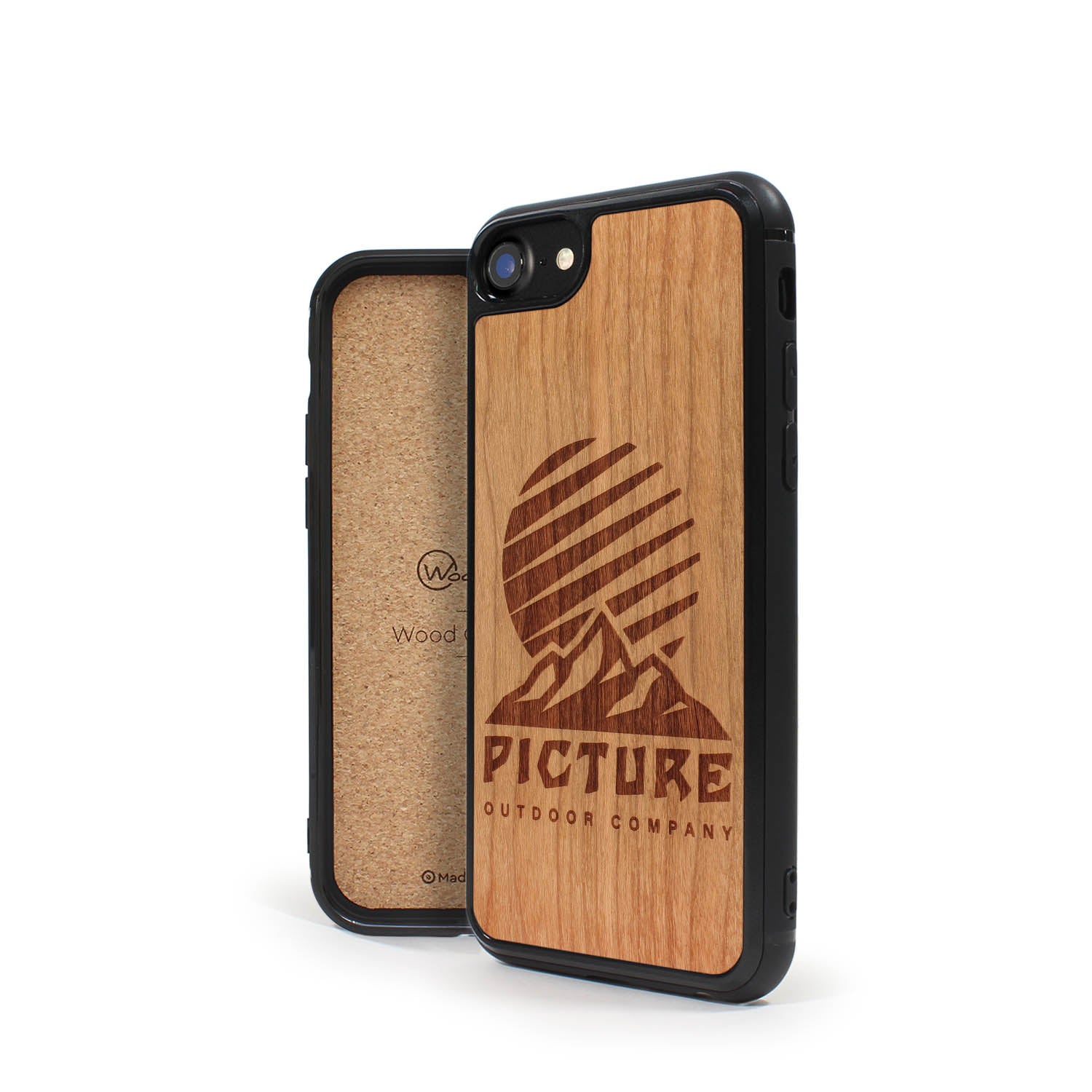 Coque iPhone en bois PICTURE NOUTIMA