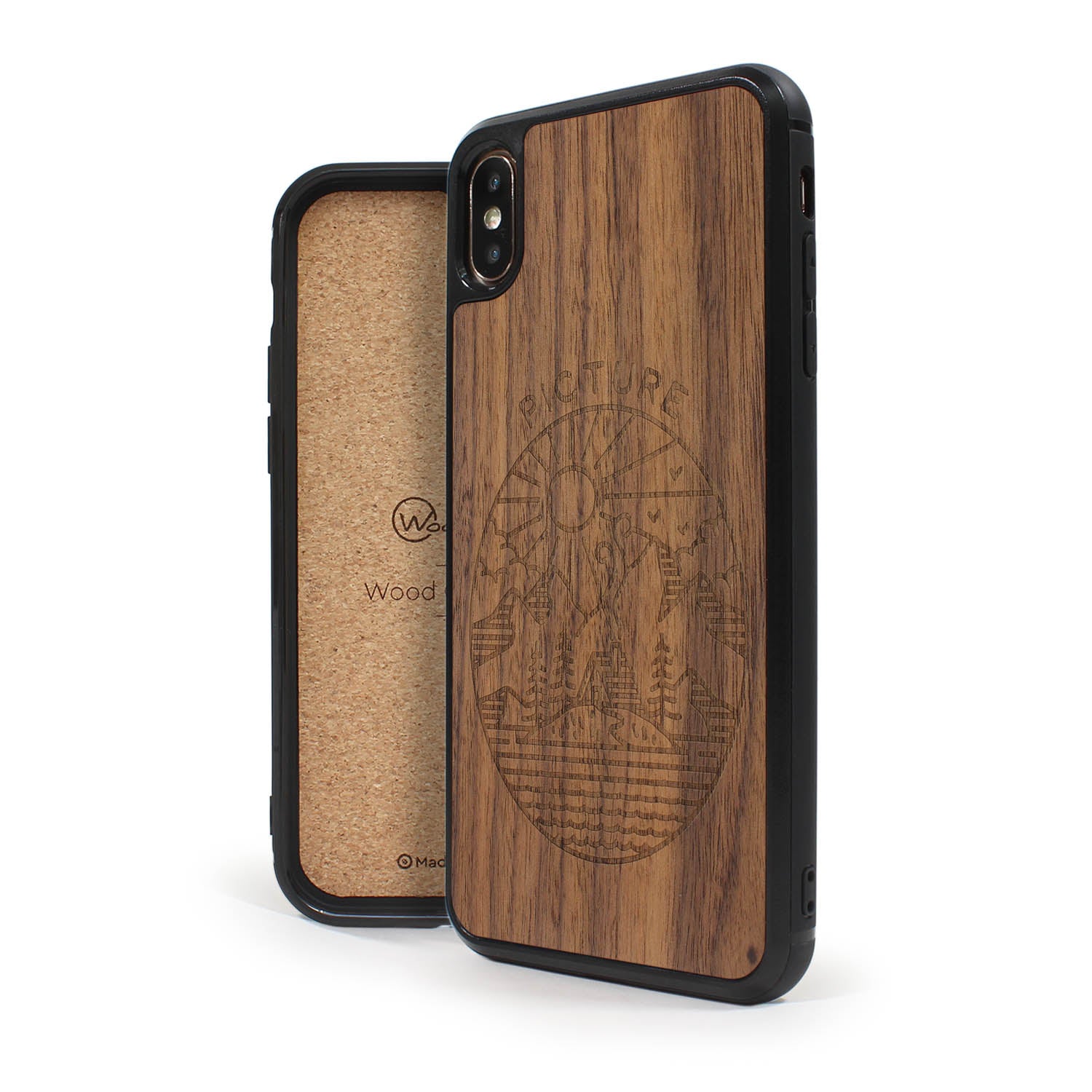 Coque iPhone en bois PICTURE DAYDREAM