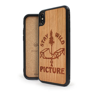 Coque iPhone en bois PICTURE STAYWILD