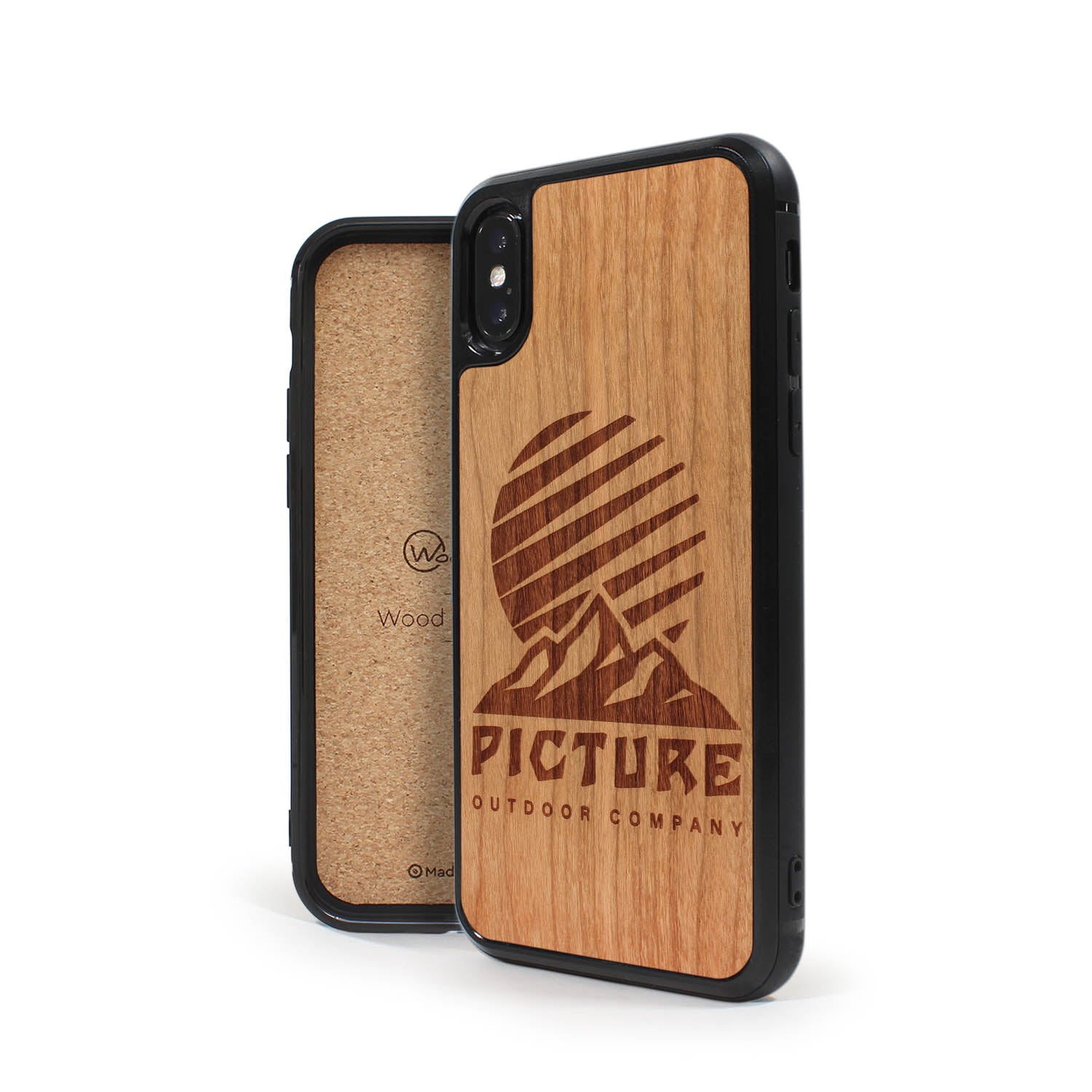 Coque iPhone en bois PICTURE NOUTIMA