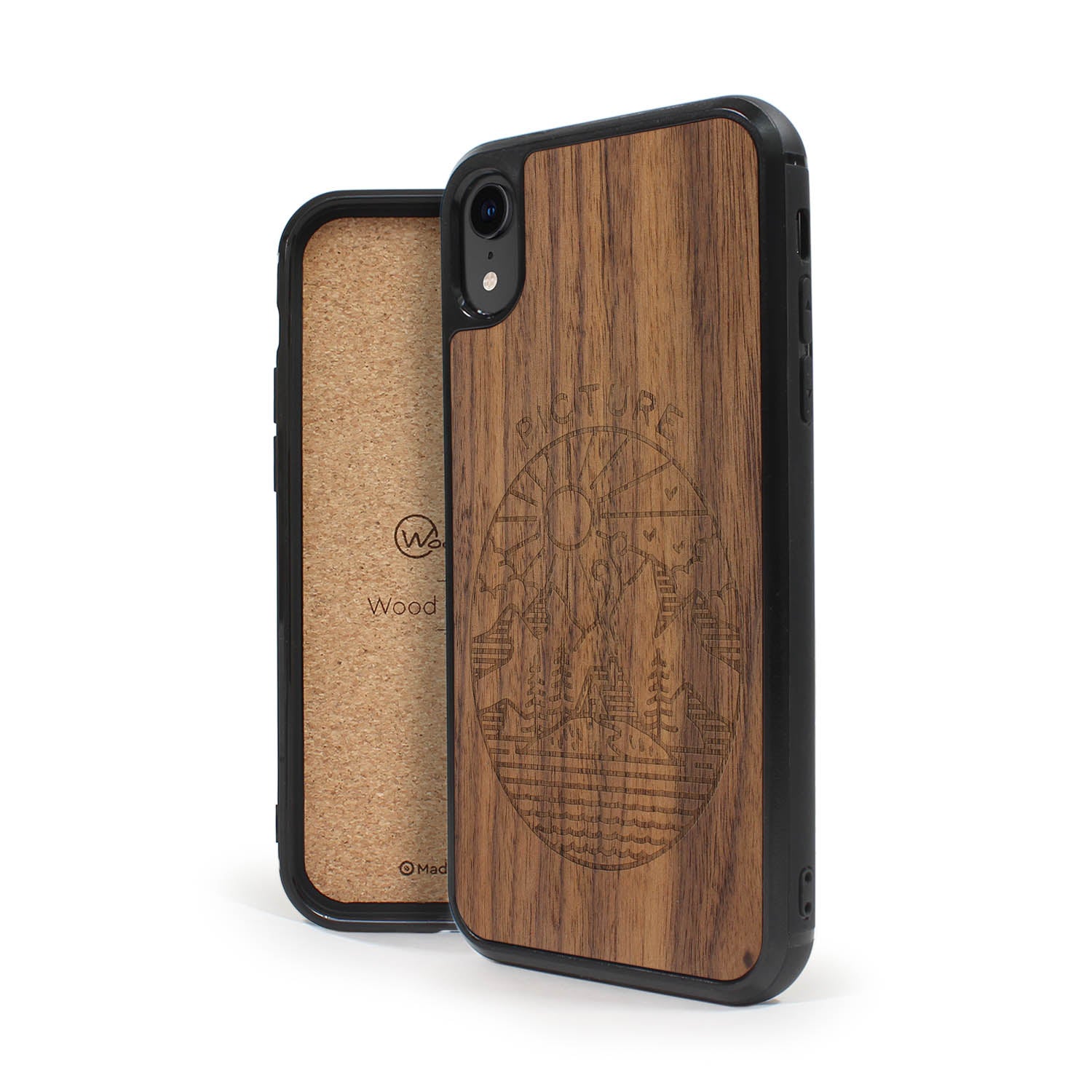 Coque iPhone en bois PICTURE DAYDREAM