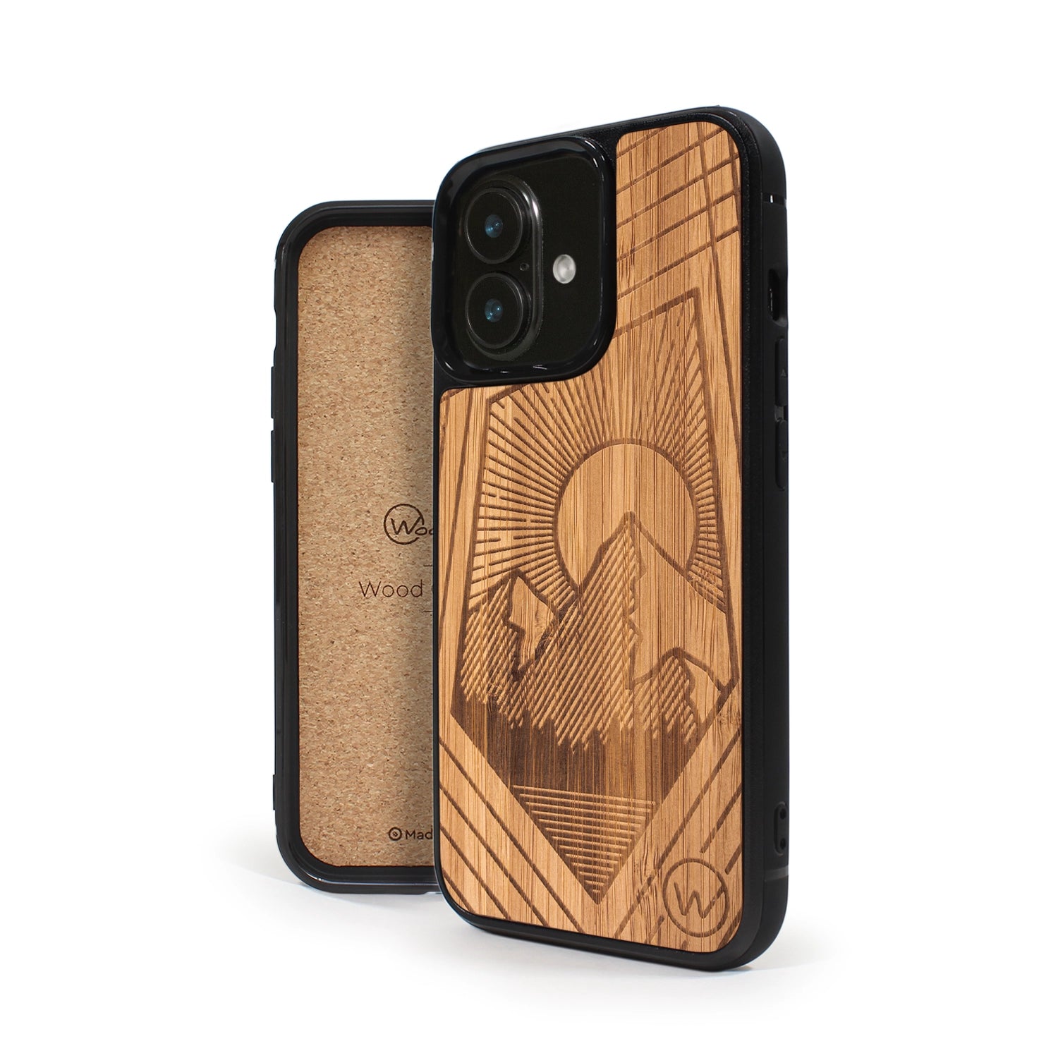 Coque iPhone en bois Explore