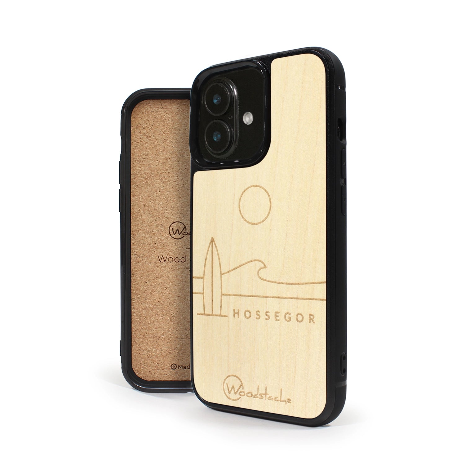 Coque iPhone en bois HOSSEGOR