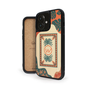Coque iPhone en bois TROPICOLOR