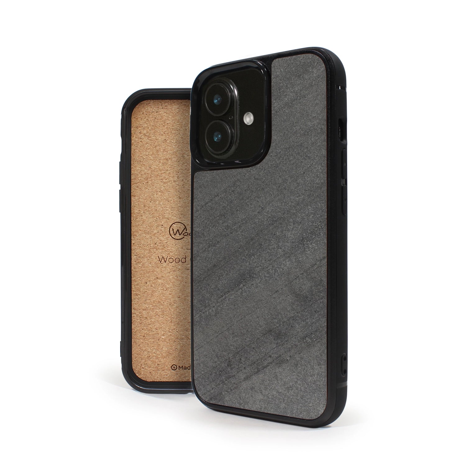 Coque iPhone en pierre BLACK BEAN