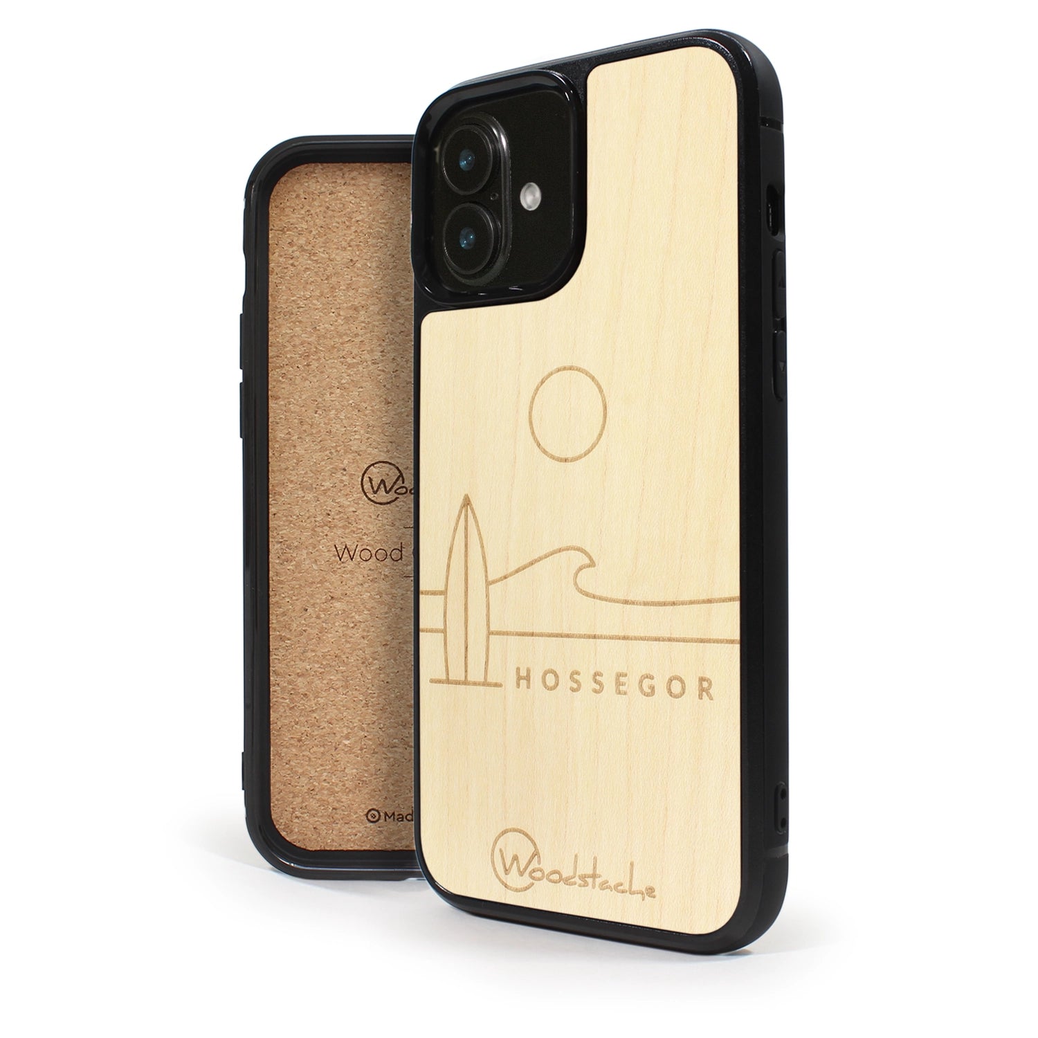 Coque iPhone en bois HOSSEGOR
