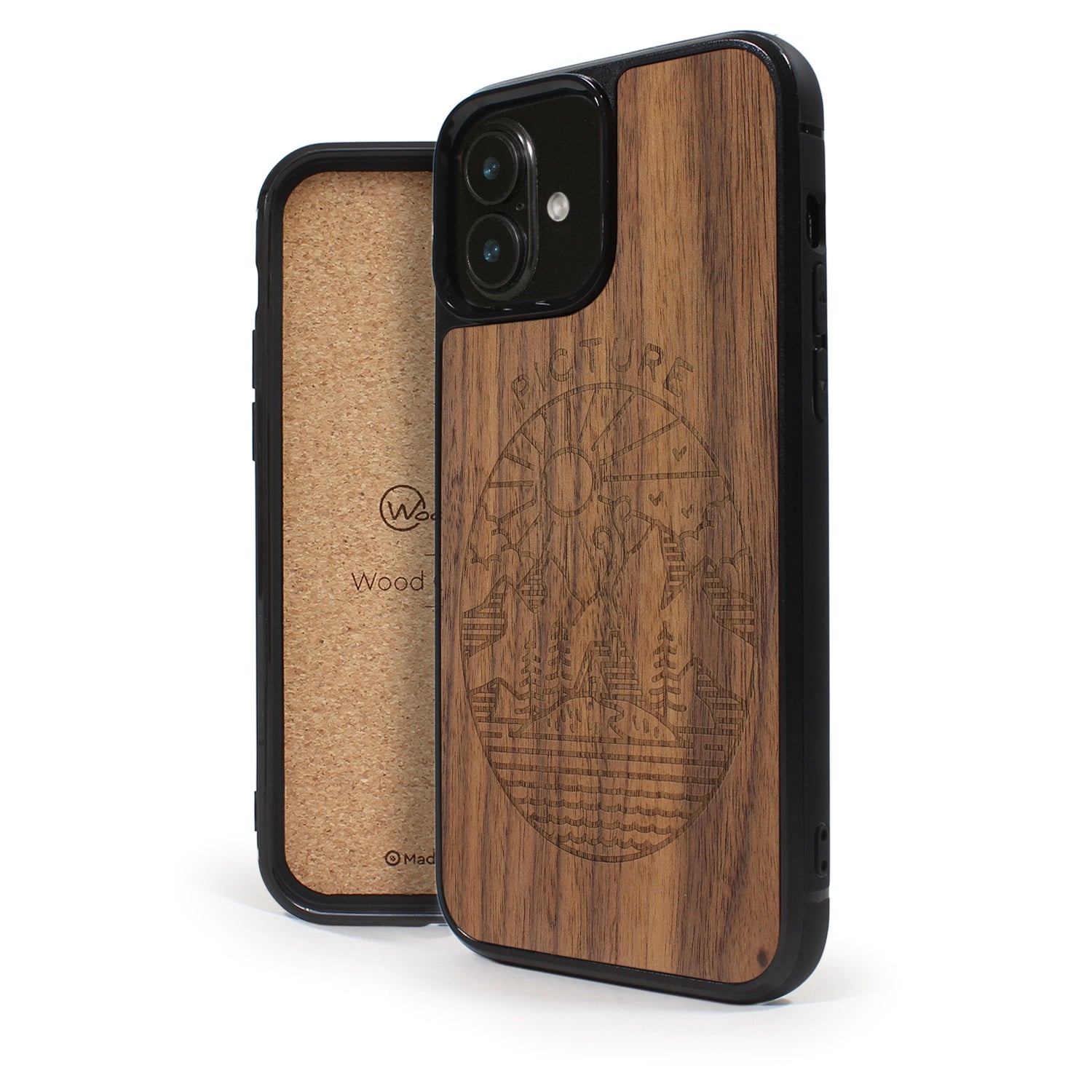 Coque iPhone en bois PICTURE DAYDREAM