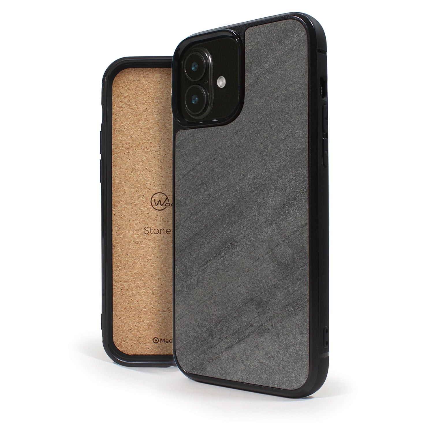 Coque iPhone en pierre BLACK BEAN