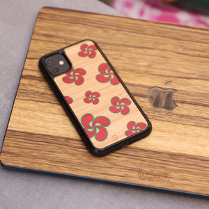 Coque iPhone en bois LAUBURU
