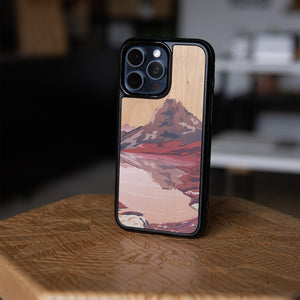 Coque iPhone en bois PIC D'OSSAU