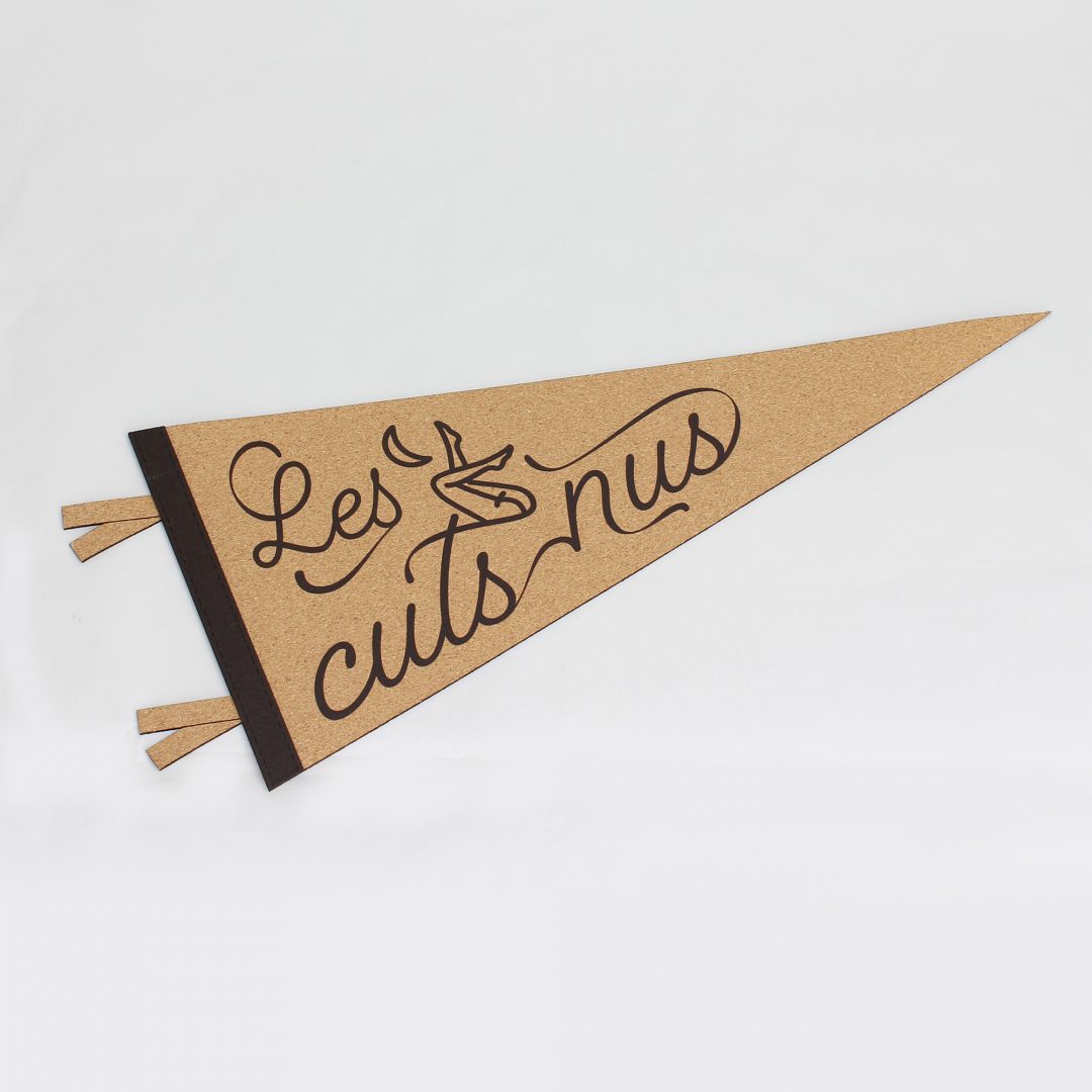 fanion en liege les culs nus