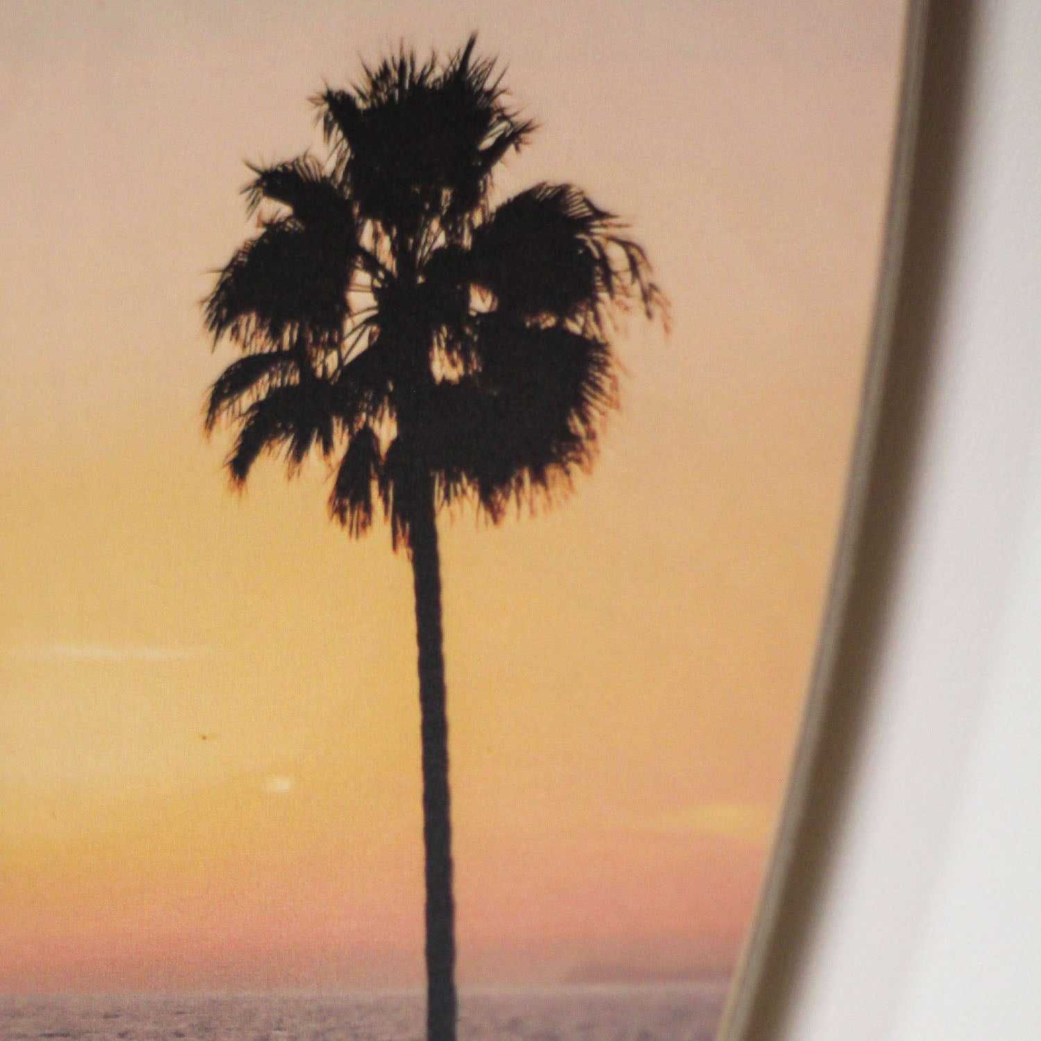 Horloge surf en bois Santa Monica