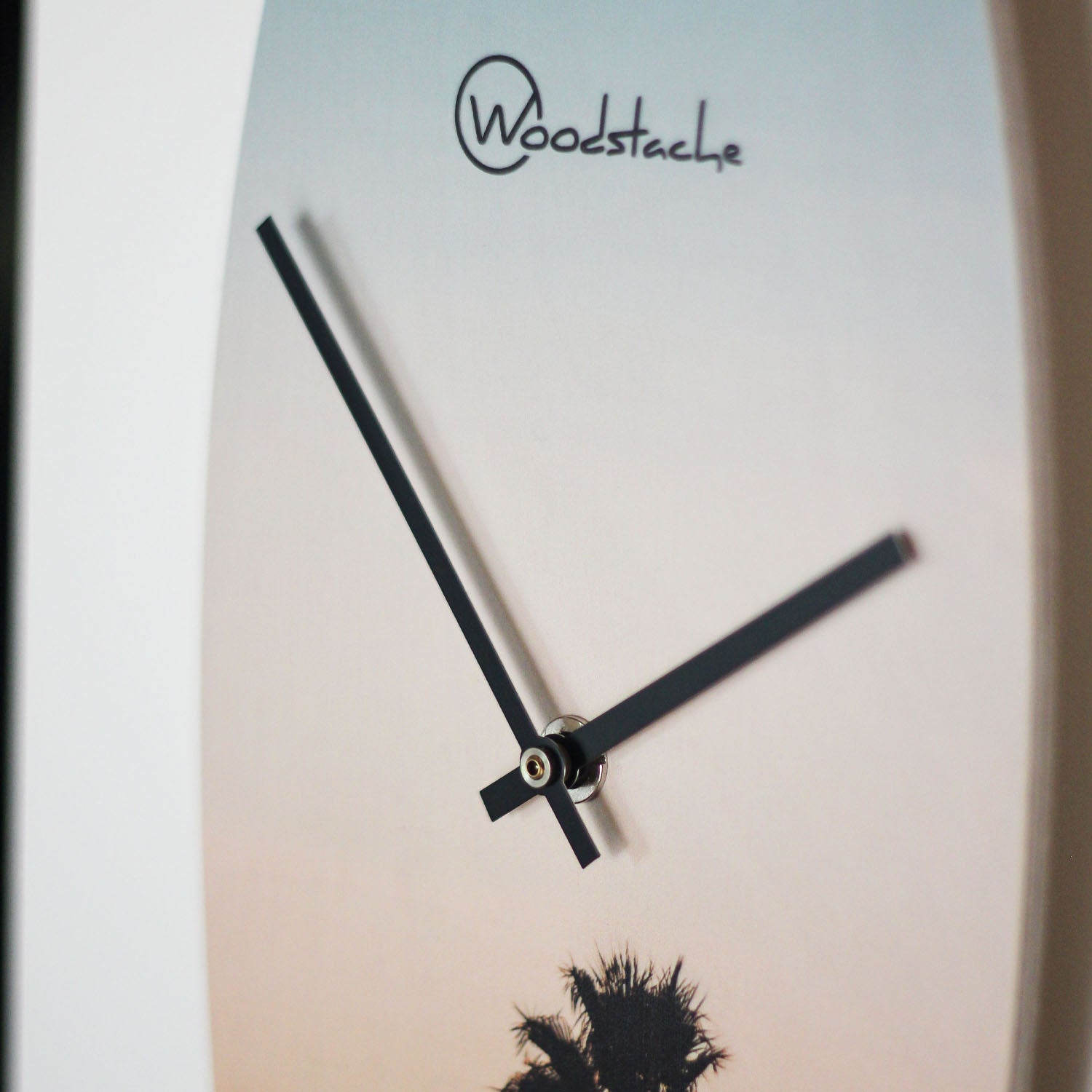 Horloge surf en bois Santa Monica