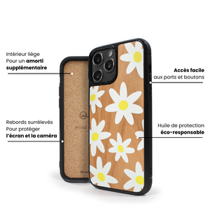 Coque iPhone en bois SPRING VIBES
