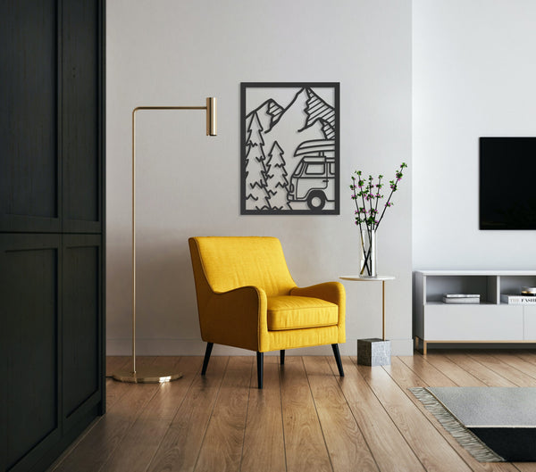 Tableau en bois Adventure