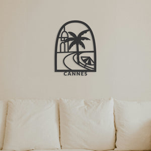 Décoration murale en bois CANNES
