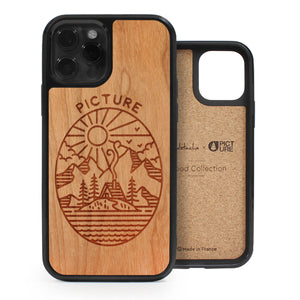 Coque iPhone en bois PICTURE DAYDREAM