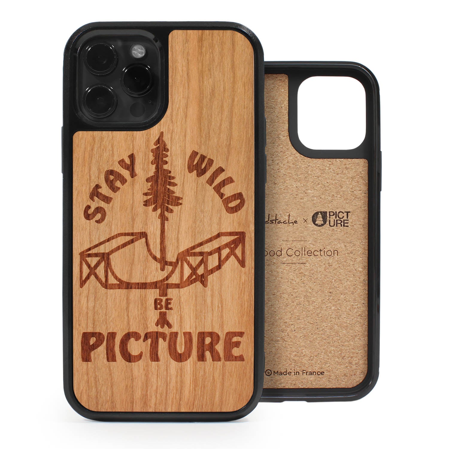 Coque iPhone en bois PICTURE STAYWILD