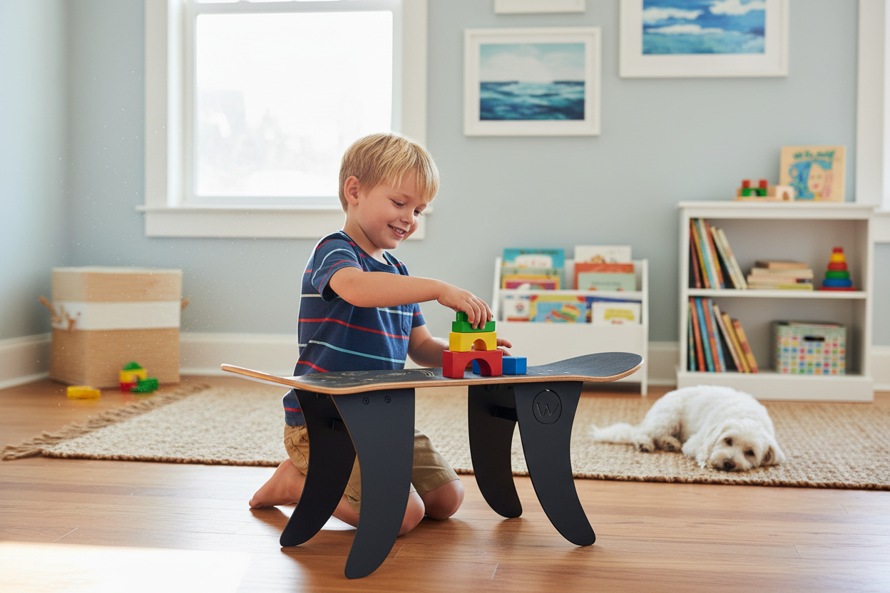 Banc GROMMET black Alexia Pelletier - enfant