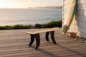 Banc GROMMET natural seul - terrasse
