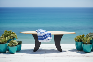 Banc surf 80cm - plage coloré