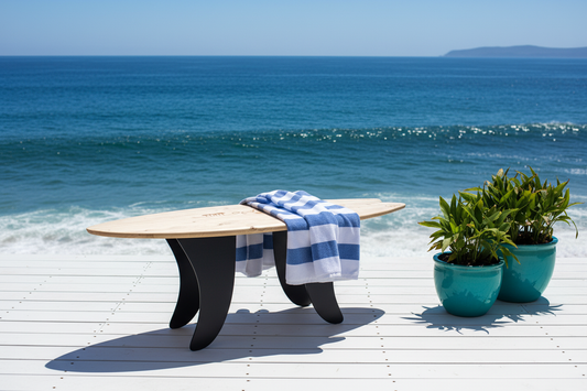Banc surf 80cm réel - plage