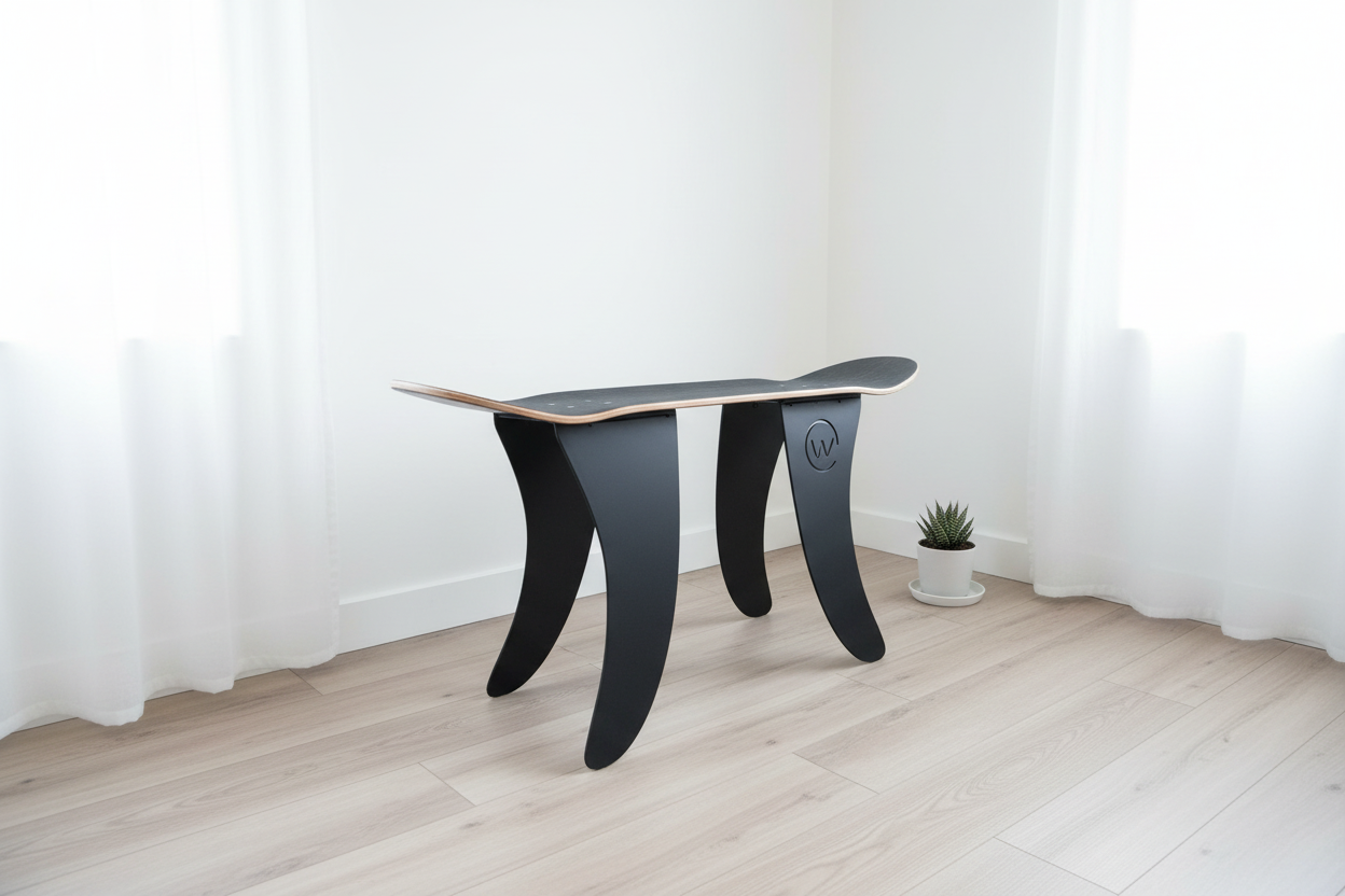 Banc SWELL black - mise en valeur