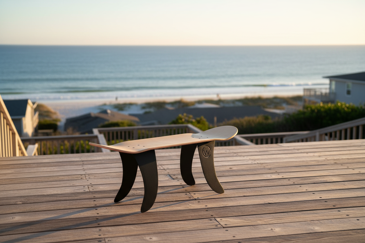 Banc SWELL natural seul - terrasse