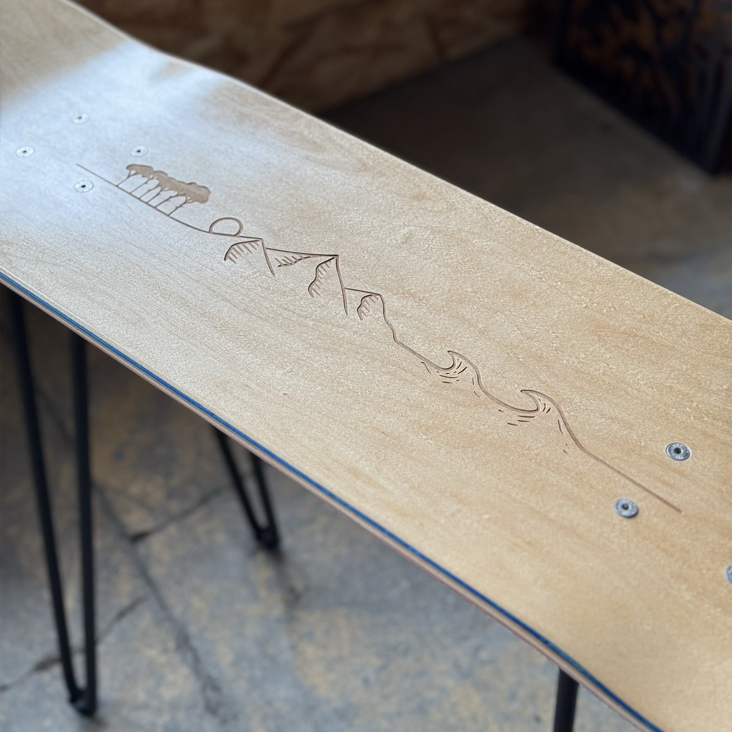 Banc Skate LINE ART Natural