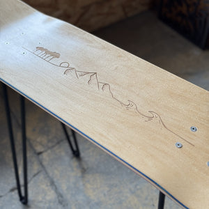 Banc Skate LINE ART Natural