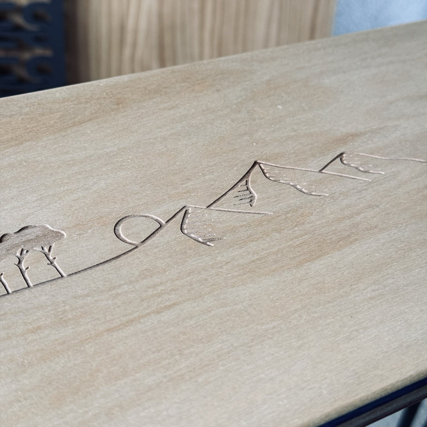 Banc Skate LINE ART Natural