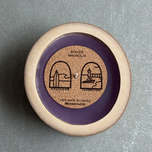 Bougie - Contenant Bambou