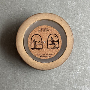 Bougie - Contenant Bambou