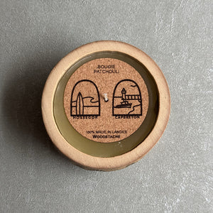Bougie - Contenant Bambou