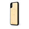 Coque iPhone woodstache biarritz