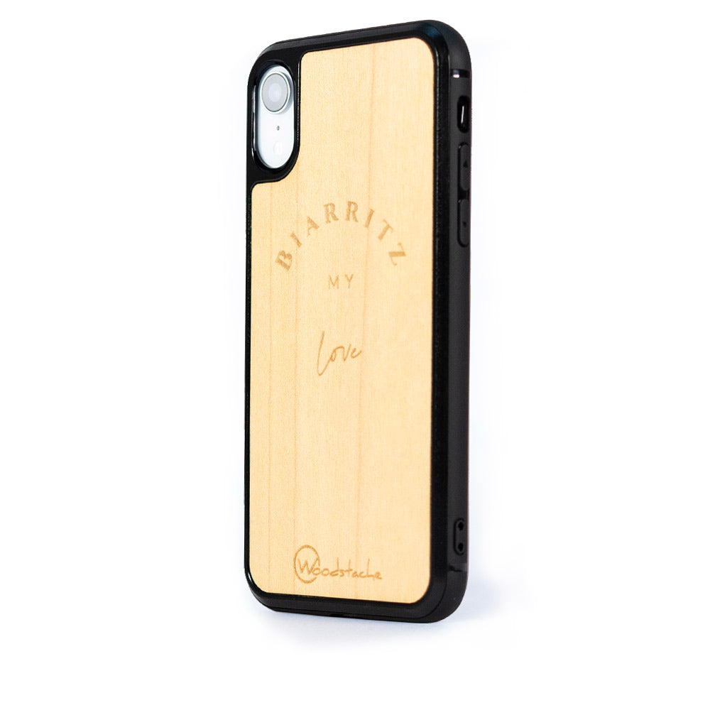 Coque iPhone en bois BIARRITZ