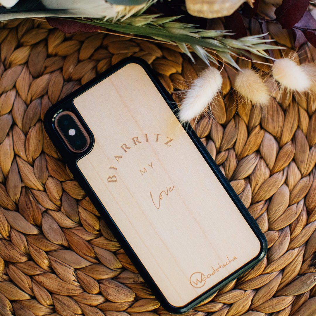 Coque iPhone en bois BIARRITZ