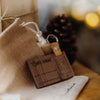 Carte Cadeau Porte-clef en bois