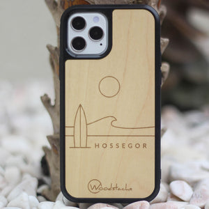 coque en bois de sycomore Hossegor