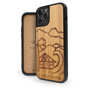 Coque iPhone en bois Euskal Herria