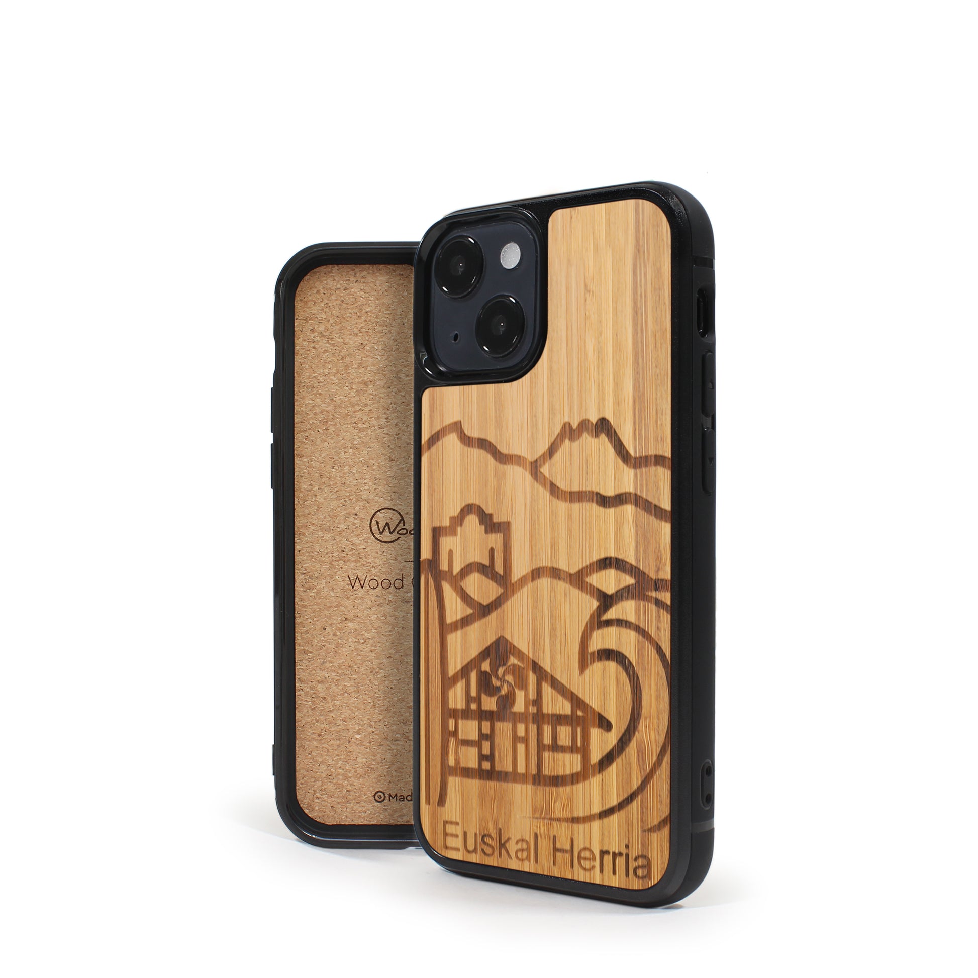 Coque iPhone en bois Euskal Herria