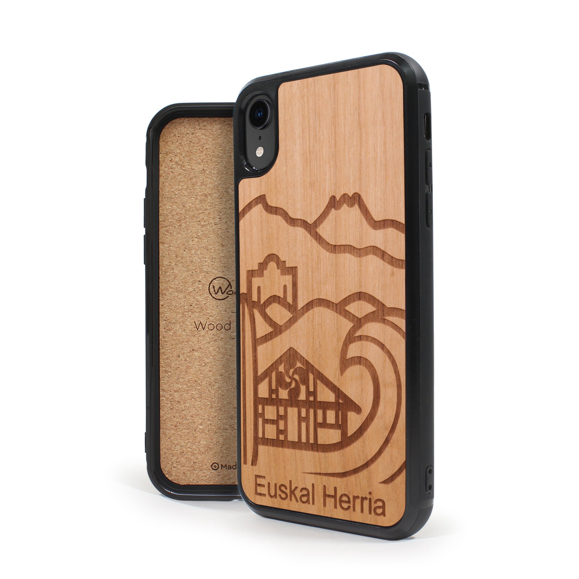 Coque iPhone en bois Euskal Herria