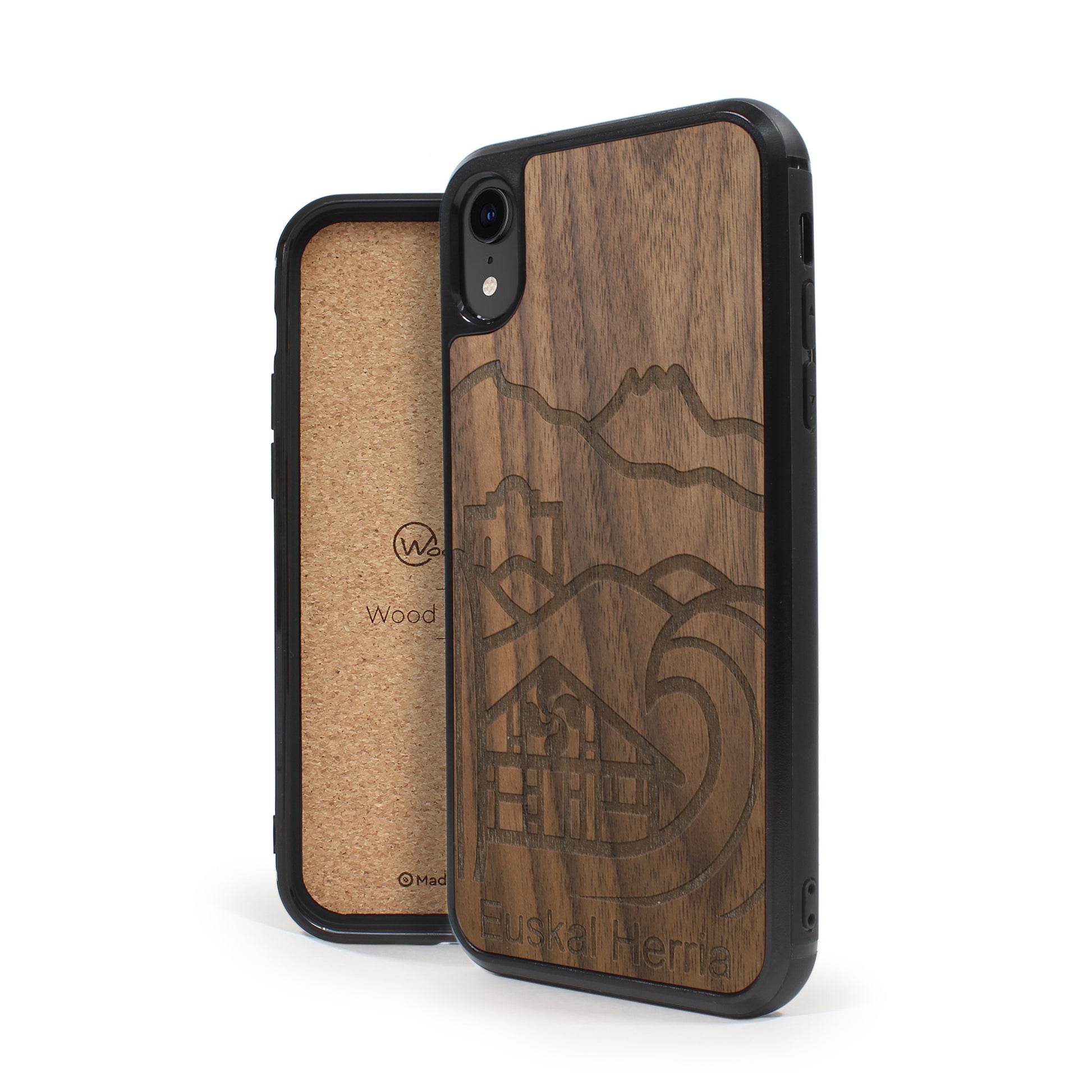 Coque iPhone en bois Euskal Herria