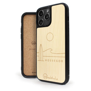 Coque iPhone en bois HOSSEGOR