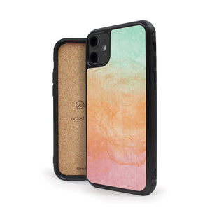 Coque iPhone en bois Tie & Dye