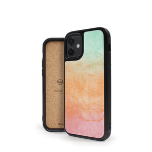Coque iPhone en bois Tie & Dye